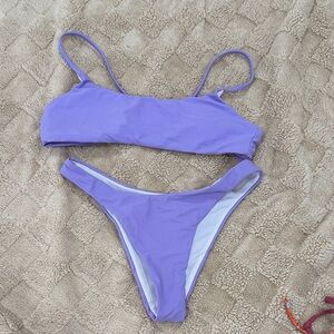 SHEIN Purple Bikini Set